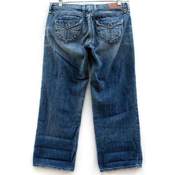 Lucky Brand - Summer Sweet N Low Crop Sz 6 - Picture 1 of 8